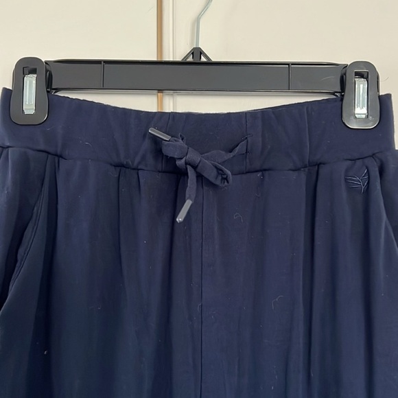 Cozy Earth Women's Brushed Bamboo Jogger Set, Navy, Small - Picture 7 of 15